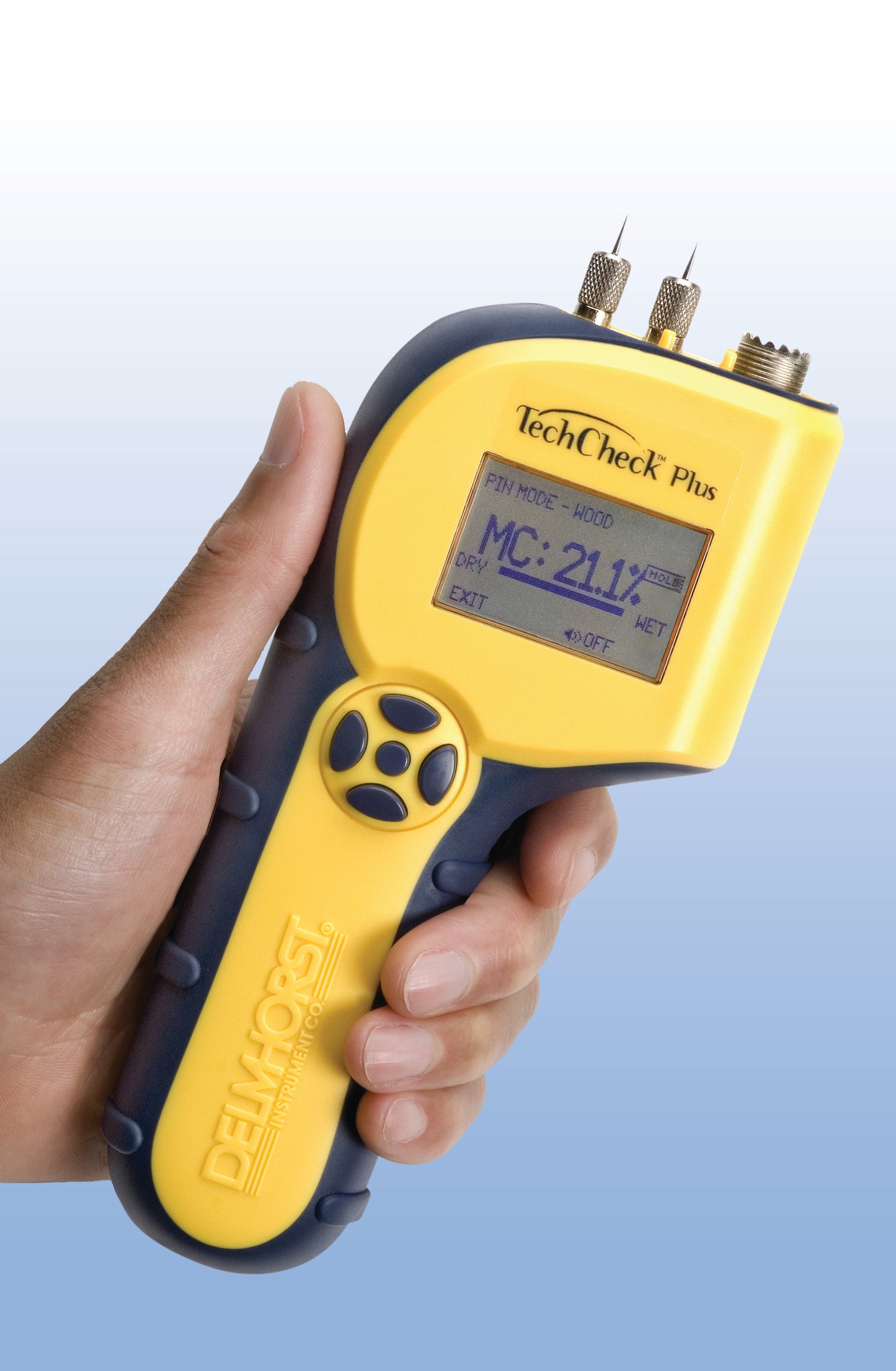 Delmhorst TechCheck Plus 2-in-1 Moisture Meter, Insulation Package