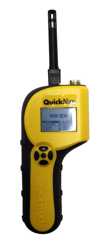 Delmhorst QuickNav 3-in-1 Moisture Meter, Complete Package