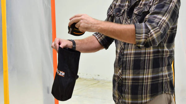 RE-U-ZIP® HEAVY-DUTY REUSABLE DUST BARRIER ZIPPER | STARTER KIT