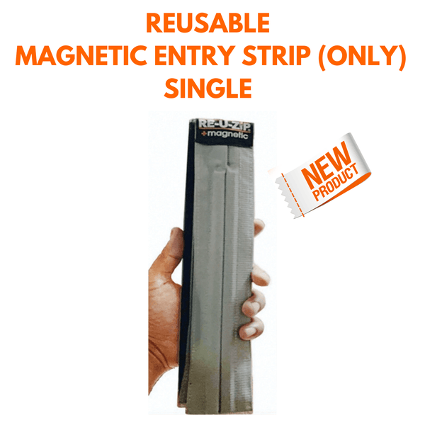 RE-U-ZIP® REUSABLE MAGNETIC ENTRY STRIP™ (ONLY) | SINGLE