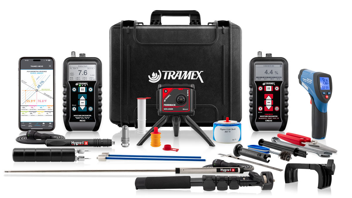 Tramex Moisture Meter Kit - WDMK-X